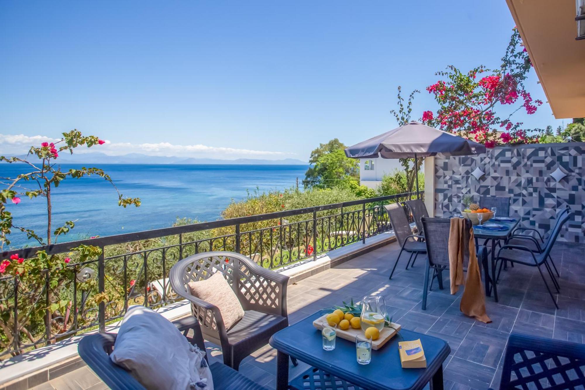 Апартаменты Ionian Kaizer Boutique Achilleion Экстерьер фото